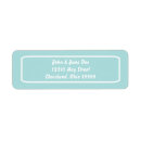 Search for tiffany return address labels Blue