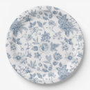 Search for dusty blue plates Blue and white
