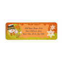 Search for snowmen return address labels Snowflakes