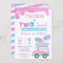 Search for two sweet ice cream birthday invitations Second