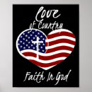 Search for liberty and justice for all posters Flag