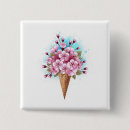 Search for ice cream cone badges Pink