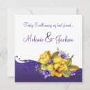 Search for yellow pansy invitations Floral