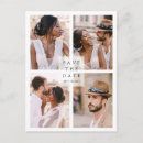 Search for photo collage save the dates Minimalist