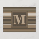Search for brown monogram postcards Simple