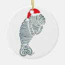 Search for manatee christmas tree decorations Ocean