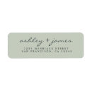 Search for pastel return address labels Modern