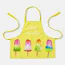Search for colourful kids aprons Little chef