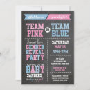 Search for chalkboard gender reveal invitations Party