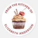 Search for round cupcake stickers Homemade
