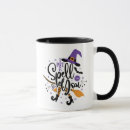 Search for put a spell on you mugs Halloween