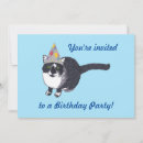 Search for cat in a hat invitations Cute