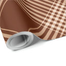 Search for brown and white wrapping paper Tartan