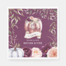 Search for fall floral napkins Autumn
