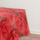 Search for red botanical flowers tablecloths Rose
