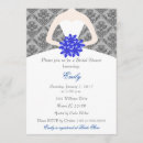 Search for damask bridal shower invitations Dress