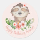 Search for happy sloth stickers Cute