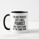 Search for pianist mugs Funny