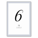 Search for silver table cards Minimalist