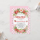 Search for berry sweet baby girl shower invitations Blueberry