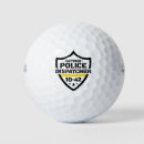 Search for police golf balls Retirement
