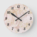 Search for pink glitter clocks White