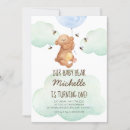 Search for teddy bear 1st birthday invitations Balloon