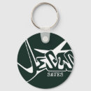 Search for jesus saves key rings Christianity