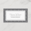 Search for damask business cards Professional
