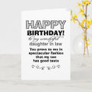 Search for daughter from mother birthday cards Mother in law