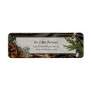 Search for dark wood return address labels Woodland