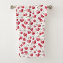 Search for cherry red bath towels Fruit