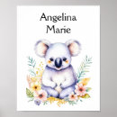Search for koala nursery decor Pink