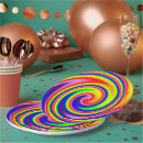 Search for rainbow swirl plates Celebration