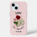 Search for june iphone cases Birth month flower