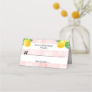 Search for lemon place cards Summer