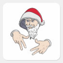 Search for gangsta stickers Santa