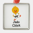 Search for judo christmas tree decorations Black belt