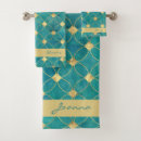 Search for teal and gold bath towels Trendy
