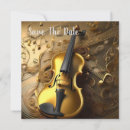 Search for musical save the dates Violin