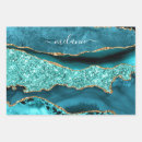 Search for turquoise and gold wrapping paper Teal