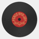 Search for peace and joy stickers Retro