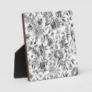 Search for flower pattern plaques Botanical