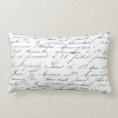 Search for french script cushions Handwriting