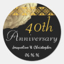 Search for 40th anniversary stickers Rose