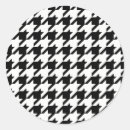 Search for houndstooth stickers Black and white