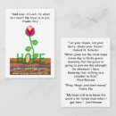 Search for inspirational quotes business cards Hope