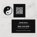 Search for yin yang business cards Karate