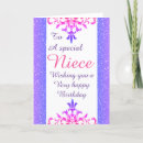 Search for special niece birthday cards Modern