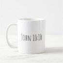 Search for john 10 10 mugs Bible